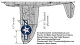 ThunderCals 1/48 Thunderbolt Type 4 Insignia + Data 2 decal set 48-005