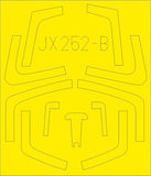 Eduard 1/32 Scale Mask for Mirage 2000 C TFace (Kitty Hawk) - JX252