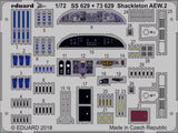 Eduard 1/72 color Photoetch 73629 - Shackleton AEW.2 cockpit interior for Airfix