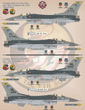 Bullseye Model Aviation 1/48 Decals Desert Storm Vipers F-16CG - 48004