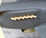 1/48 BarracudaCast Spitfire Mk. XIX Tubular Exhausts for Airfix BR48092