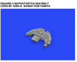 Eduard 1/48 Brassin LööK Bf 109G-6 inst panel & steel seatbelts - 644001 Tamiya