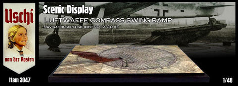 Uschi 1/72 Scale Scenic Print Luftwaffe ND 12/20Ae Compass Swing Ramp - USH3046