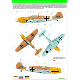 HGW 1/48 Wet Transfers PLUS combo set for Bf109 Afrika - 248064 for Eduard