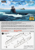 Wolfpack 1/350 model kit Type 214 Class German Diesel-Electric Submarine WP13501