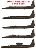 Caracal Decals 1/48 CD48126 markings for the U-2R/S & ER-2 by Testors/Italeri