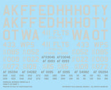 Caracal 1/48 decals for F-22 Raptor Part 1 - CD48166