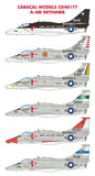 Caracal 1/48 decal CD48177 - markings for A-4M Skyhawk