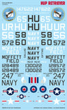 Caracal 1/48 Scale HUP-2/3 Retriever decal for AMP kit- CD48207