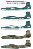 Caracal 1/48 scale decals CD48219 - B-26K Counter Invader for ICM