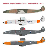 Caracal 1/72 decals EC-121 Warning Star Pt 2 for Heller - CD72022
