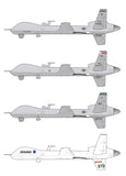 Caracal 1/48 decals for MQ-9 "Return of the Reaper" CD48077