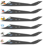 Caracal Models 1/72 decals CD72099 - F-117A Stealth Fighter for Hasegawa