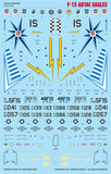 Caracal 1/72 decals CD72126 - 1/72 F-15 ADTAC Eagles