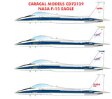 Caracal 1/72 decal CD72129 - NASA F-15 Eagle - Please read description