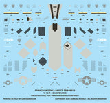 Caracal 1/48 decals for F-22 Raptor Part 1 - CD48166