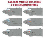 Caracal 1/144 decal B-52H - CD14405 for Revell and Minicraft kits