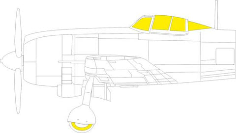 Eduard 1/72 scale paint masks for Ki-84 by Arma Hobby - CX626