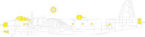 Eduard 1/72 scale paint masks for Stirling Mk. III by Italeri - CX629