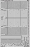 Eduard 1/35 photoetched details - Panzer IV Ausf. H schurzen by Academy - 36383