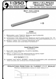 Master Model 1/350 German 38cm (15in) SKC/34 barrels Bismarck Tirpitz SM350001