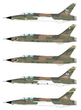 Caracal 1/72 decals F-105F/G Wild Weasels for Revell/Monogram - CD72086