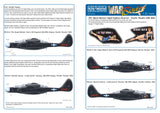 Kits-World 1/32 decals P-61B Black Widow Night Fighter Husslin Hussy - 132020