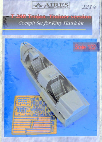 Aires 1/32 T-28B Trojan cockpit set - trainer (Kitty Hawk) - AIRES2214