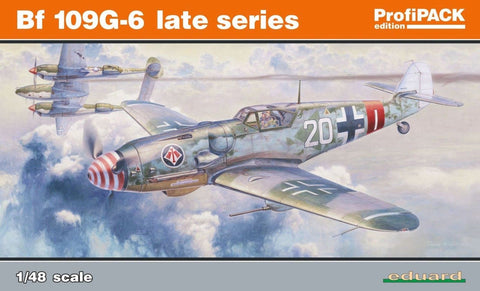 Eduard Model kit 1/48 Bf 109G-6 late series ProfiPack Edition - 82111