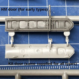 Hypersonic Models 1/48 Resin A-4B/C Nose Wheel Door for Hasegawa - HMR48031