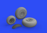 Brassin 1/32 Scale B-24 Wheels (Hobby Boss) - EDUB632149
