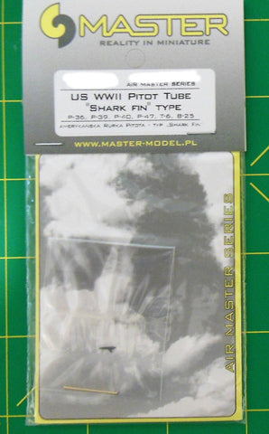 Master Model 1/72 US WWII pitot tube Shark Fin type for P-36/39/40/47, T-6, B-25