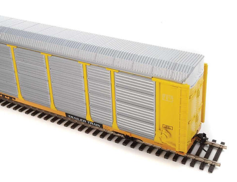 Walthers HO Scale 89' Thrall Tri-Level Auto Carrier CSX ETTX
