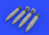 Eduard Brassin 1/48 scale resin bombs - BLU-27 bombs - 648389