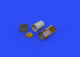 Eduard Brassin 1/48 Scale Resin F-14D Exhaust Nozzles for Tamiya - 648560