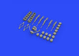 Eduard 1/72 Brassin set of guns for H8K2 Emily flying boat by Hasegawa - 672157