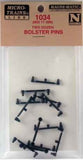 Micro Trains 00312030 N Scale 24 Replacement Bolster Pins Atlas Type (1034)
