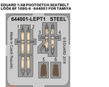 Eduard 1/48 Brassin LööK Bf 109G-6 inst panel & steel seatbelts - 644001 Tamiya