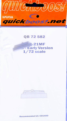 Quickboost 1/72 resin MiG-21MF gun early version for Eduard kit - QB72580