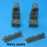 Hypersonic Models 1/48 Resin Martin Baker Mk. H5 Ejection Seats (Navy) - HMR48014-1