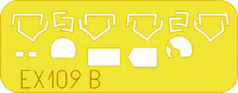 Eduard 1/48 mask for C6N Saiun / Myrt for Hasegawa kit #EX109 Eduard 1/48 mask for C6N Saiun / Myrt for Hasegawa kit #EX109
