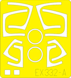 Eduard 1/48 Scale Mask for S-3 by Italeri - EX332