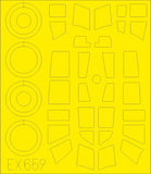 Eduard Masks 1/48 Scale for Do 217N for ICM KIT - EX659