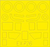Eduard 1/48 scale paint masks Beaufighter Mk. IF for the Revell kit - EX726