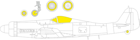 Eduard 1/48 scale paint masks Fw 190D-11/13 TFace for Eduard kit - EX800