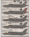 Furball Aero-Design 1/48 decals F-35B/C Anthology Part Two - 48-039