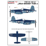 HGW 1/32 wet transfers for F4U-1A Corsair VF-17 Jolly Rogers Part 4 - 232908