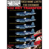 HGW 1/32 wet transfers for F4U-1A Corsair VF-17 Jolly Rogers Part 4 - 232908