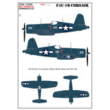 HGW 1/32 scale wet transfers for F4U-1D CORSAIR - 232909