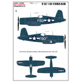 HGW 1/32 scale wet transfers for F4U-1D CORSAIR - 232909